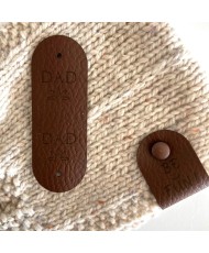 Etiquette en simili cuir pour tricot -3