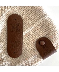 Etiquette en simili cuir pour tricot - 8