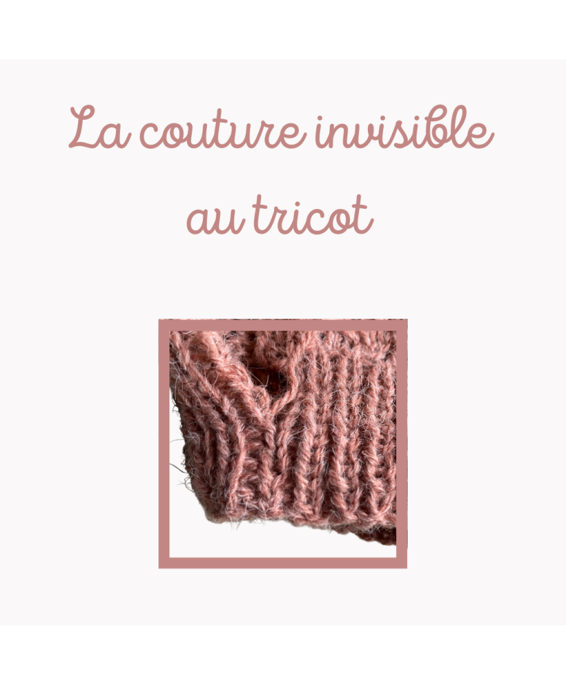 PDF : Couture invisible au tricot